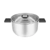 Resto Kitchenware Anser 4,4 L apvali juoda nerūdijančio plieno