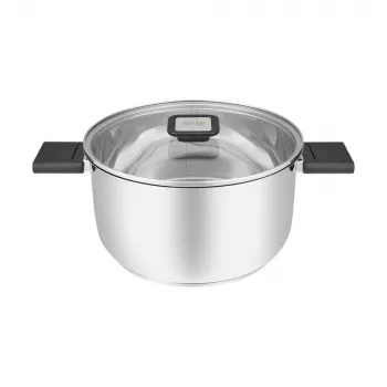 Resto Kitchenware Anser 4,4 L apvali juoda nerūdijančio plieno