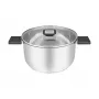 Resto Kitchenware Anser 4,4 L apvali juoda nerūdijančio plieno