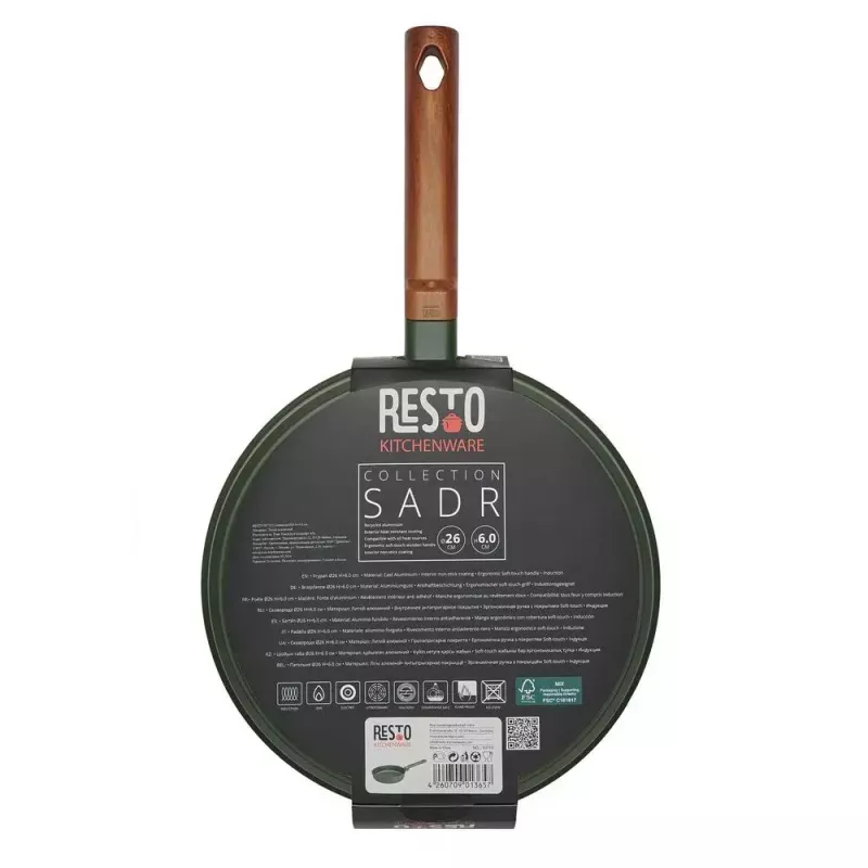 Universali keptuvė Resto Kitchenware Sadr Apvali
