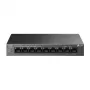 TP-Link LiteWave LS109P tinklo komutatorius Nevaldomas Fast Ethernet (10/100) „Power over Ethernet“ (PoE) Juodas