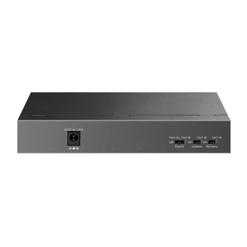 TP-Link LiteWave LS109P tinklo komutatorius Nevaldomas Fast Ethernet (10/100) „Power over Ethernet“ (PoE) Juodas