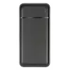 Nešiojama išorinė baterija Rivacase VA2102, ličio polimero, 20000 mAh, Quick Charge 3.0, 2×USB-A + 1×USB-C, 22,5 W, juoda