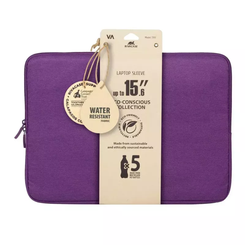 Aplankas-įmautė Rivacase Suzuka 7705 39,6 cm 15,6 colio violetinė