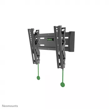 Neomounts NM-W125Juoda TV laikiklis sienai 10-40 colių - pakreipiamas, 101,6 cm (40 colių), 75 x 75 mm, 200 x 200 mm, 0 - 15°, plienas, juodas