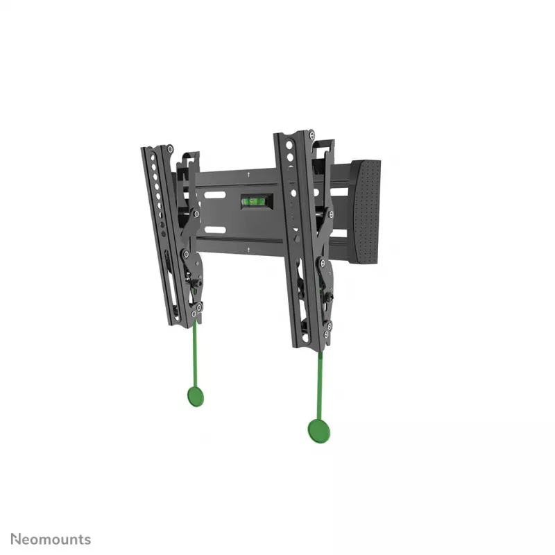 Neomounts NM-W125Juoda TV laikiklis sienai 10-40 colių - pakreipiamas, 101,6 cm (40 colių), 75 x 75 mm, 200 x 200 mm, 0 - 15°, plienas, juodas