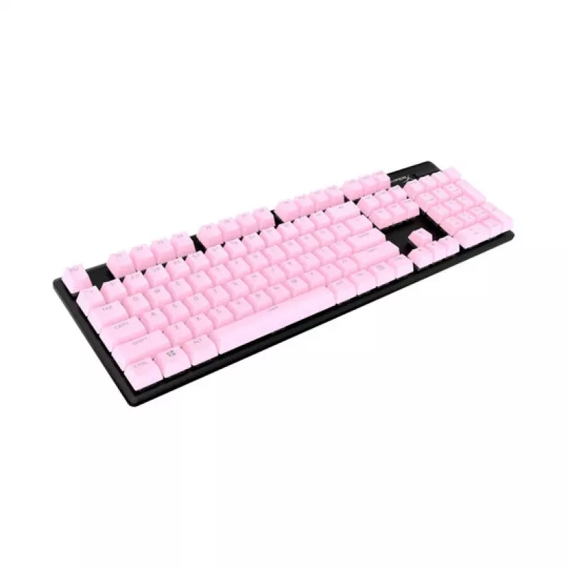 HyperX Full key Set Keycaps - PBT (Pink), klaviatūros dangtelis, termoplastinis poliesteris (PBT), 145 mm, 129 mm, 246 g, rausva