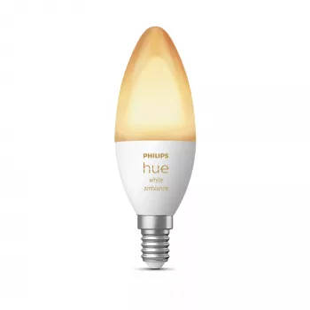 Išmanioji lemputė Philips Hue White ambience Candle E14, 5,2 W, Bluetooth/Zigbee, E14 lizdas