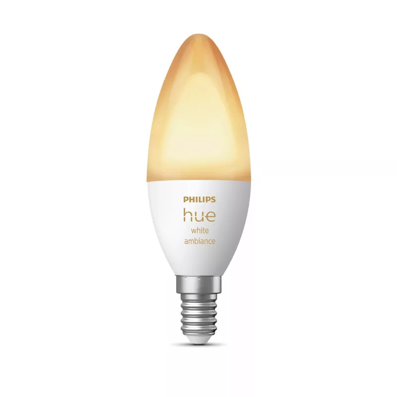 Išmanioji lemputė Philips Hue White ambience Candle E14, 5,2 W, Bluetooth/Zigbee, E14 lizdas