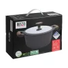 Resto Kitchenware Ran 2,4 l apvalus juodas medis