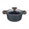 Resto Kitchenware Ran 2,4 l apvalus juodas medis