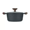Resto Kitchenware Ran 2,4 l apvalus juodas medis