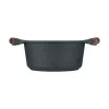 Resto Kitchenware Ran 2,4 l apvalus juodas medis