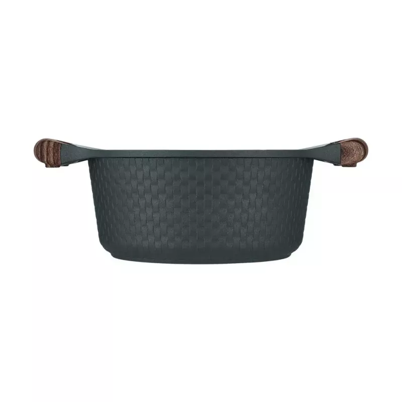 Resto Kitchenware Ran 2,4 l apvalus juodas medis