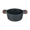 Resto Kitchenware Ran 2,4 l apvalus juodas medis