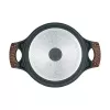Resto Kitchenware Ran 2,4 l apvalus juodas medis