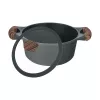 Resto Kitchenware Ran 2,4 l apvalus juodas medis