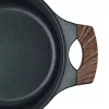Resto Kitchenware Ran 2,4 l apvalus juodas medis