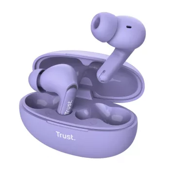Trust Yavi ausinės True Wireless Stereo (TWS) į ausis įdedamos Skambučiams / Muzikai USB Type-C Bluetooth Violetinės