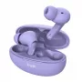 Trust Yavi ausinės True Wireless Stereo (TWS) į ausis įdedamos Skambučiams / Muzikai USB Type-C Bluetooth Violetinės