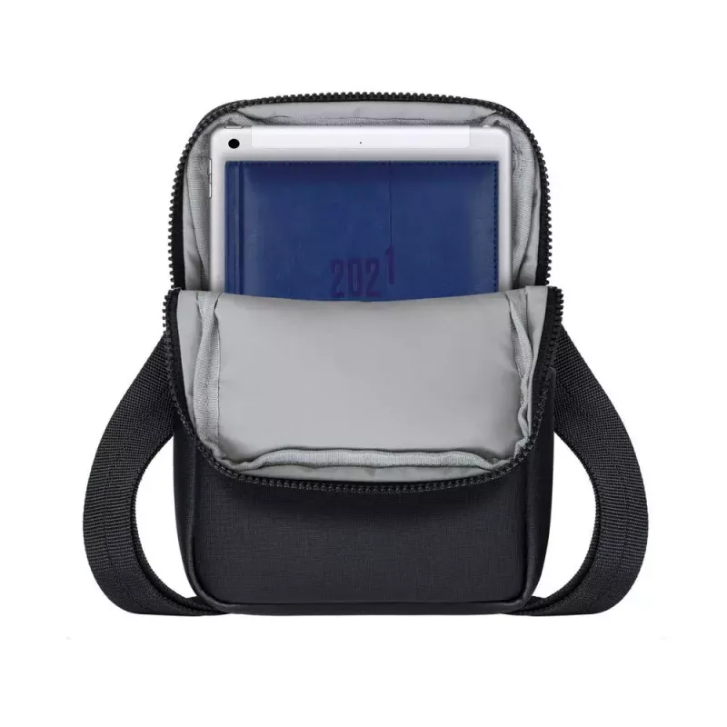 Messenger tipo dėklas Rivacase 8810 planšetėms iki 20,3 cm (8 colių) — poliuretanas ir poliesteris, 0,28 kg