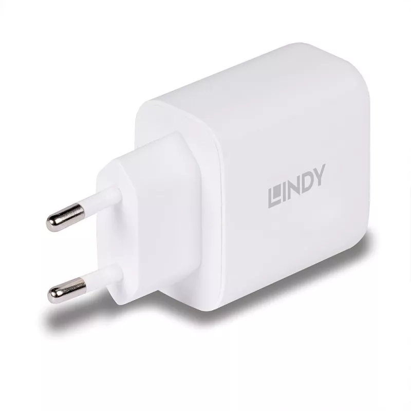 Lindy 73428 mobiliojo įrenginio įkroviklis Universalus Baltas AC Greitasis įkrovimas Vidinis