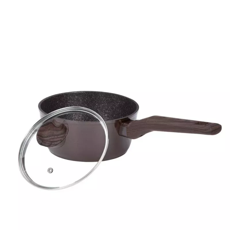 Puodas Resto Kitchenware 93017 1,5 L apvalus tamsiai rudas