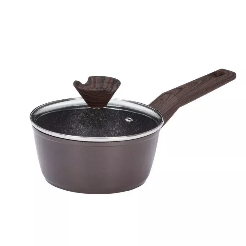 Puodas Resto Kitchenware 93017 1,5 L apvalus tamsiai rudas