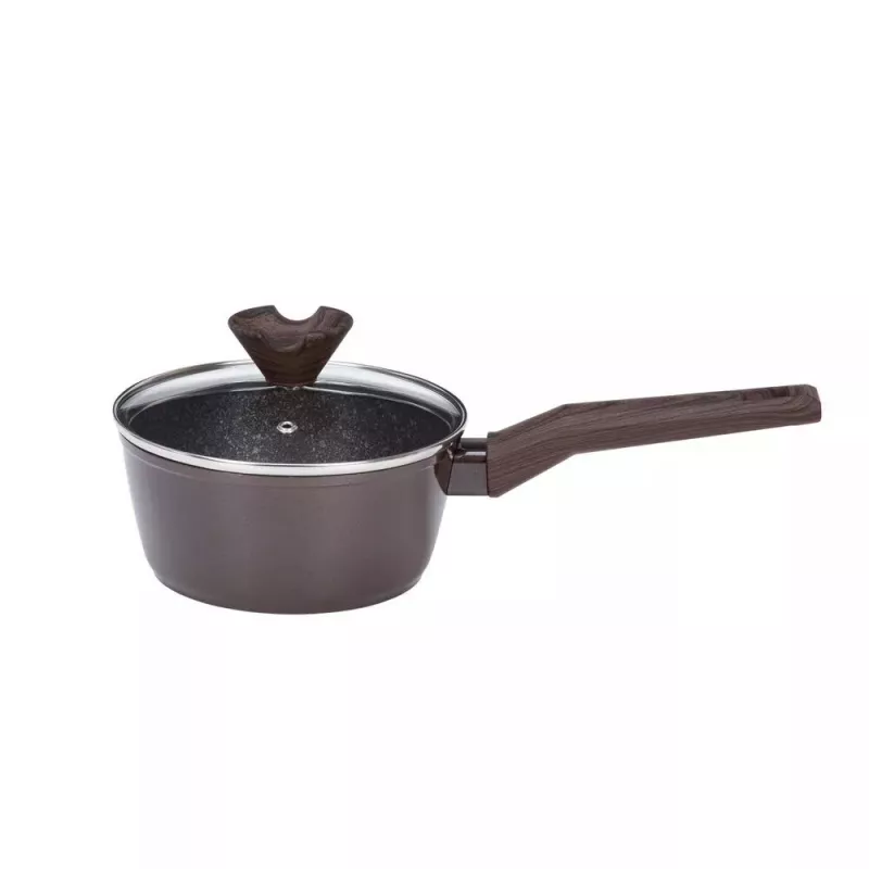 Puodas Resto Kitchenware 93017 1,5 L apvalus tamsiai rudas