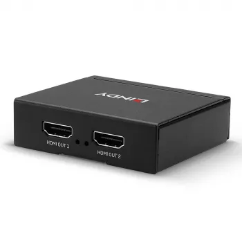 Lindy HDMI 4K daliklis 2 prievadų 3D, 2160p30