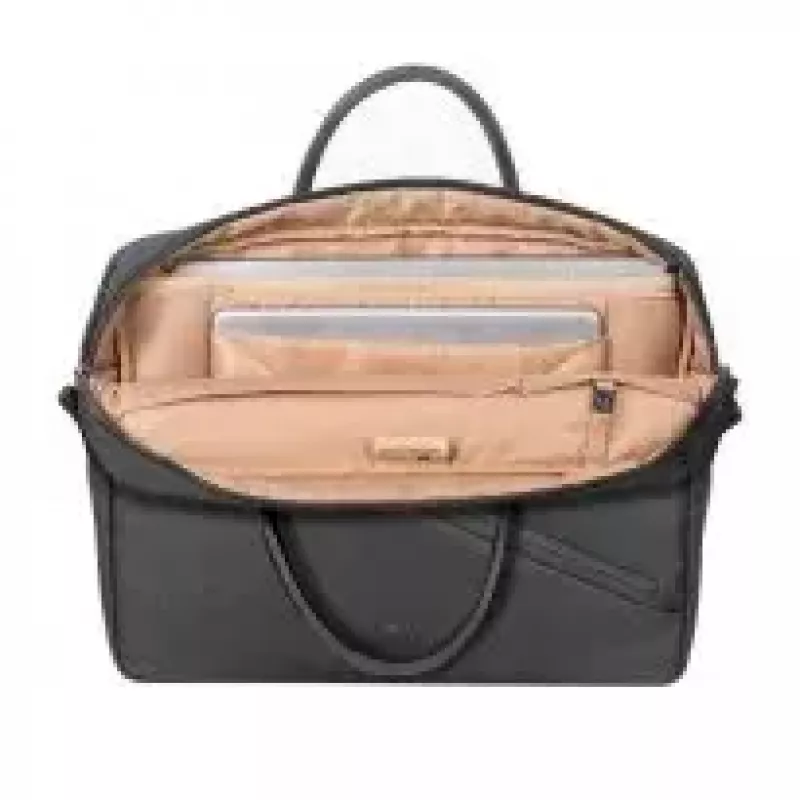Toploader krepšys Rivacase 8124 35,6 cm (14 colių) juodas 2 skyriai