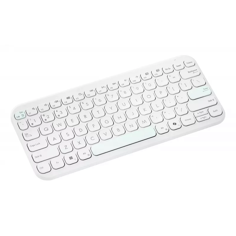 Klaviatūra ASUS Marshmallow KW100 belaidė Bluetooth QWERTY smėlio spalvos