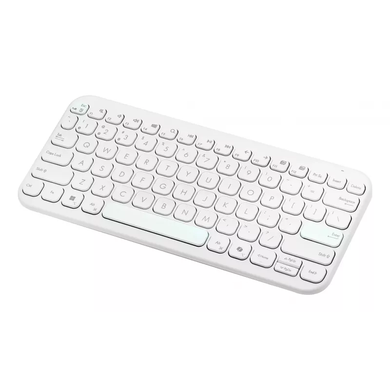 Klaviatūra ASUS Marshmallow KW100 belaidė Bluetooth QWERTY smėlio spalvos