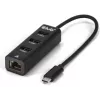 CLUB3D CSV-1549 sąsajos šakotuvas USB Type-C 5000 Mbit/s Juoda