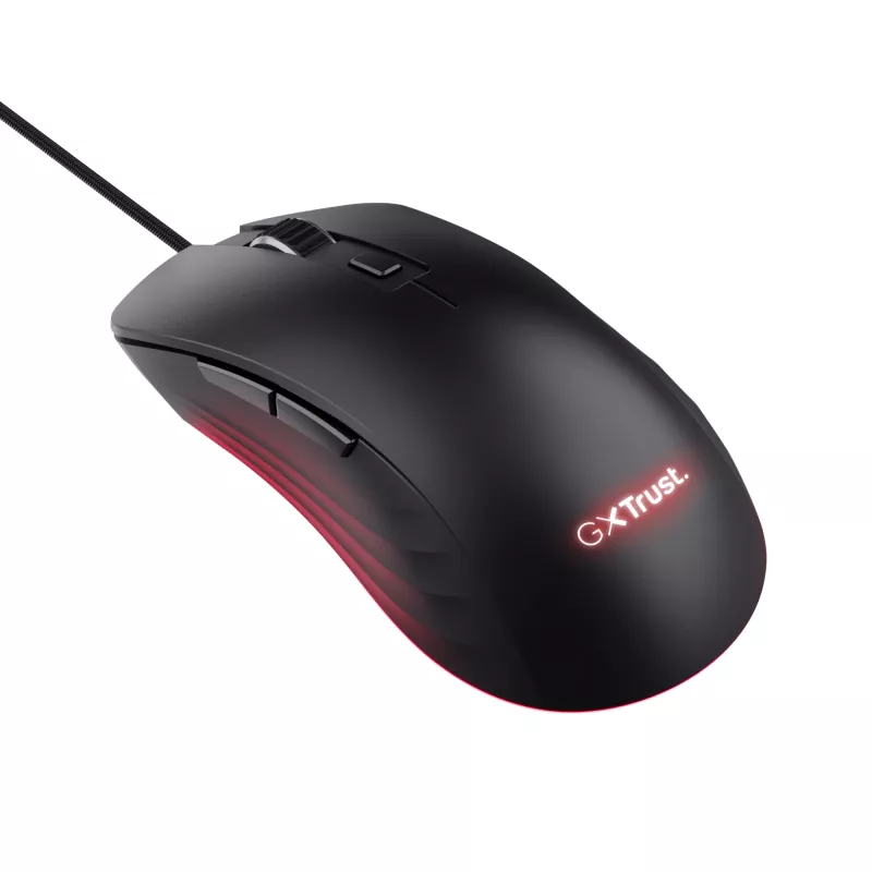 Trust GXT924 YBAR+ pelė Žaidimų Dešiniarankiams USB Type-A Optinė 25600 DPI