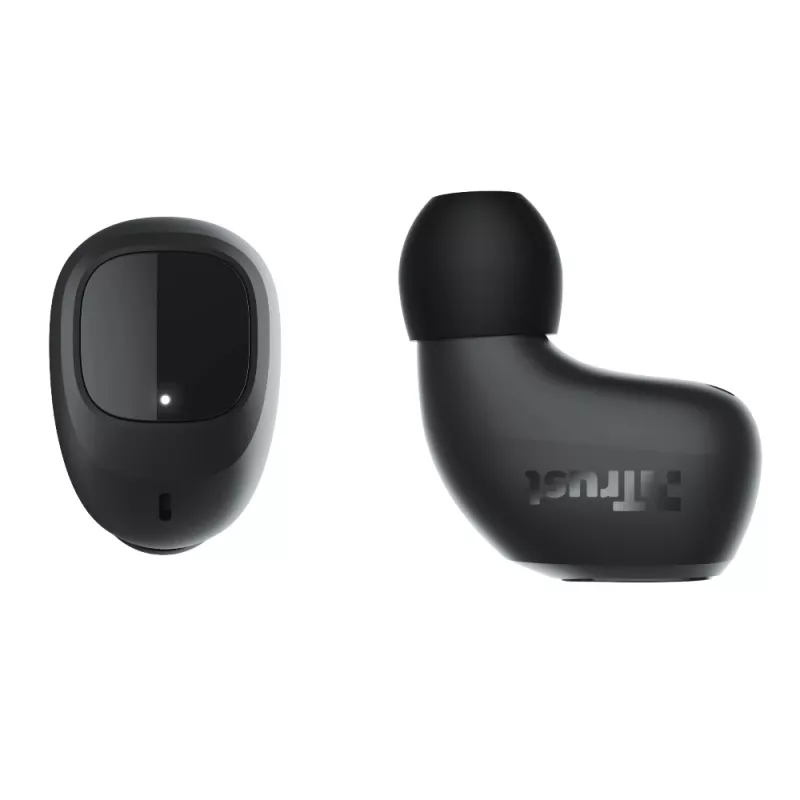Trust Nika Compact ausinės True Wireless Stereo (TWS) į ausis dedamos skambučiai / muzika Bluetooth juoda