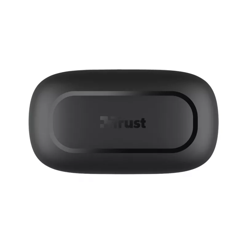 Trust Nika Compact ausinės True Wireless Stereo (TWS) į ausis dedamos skambučiai / muzika Bluetooth juoda