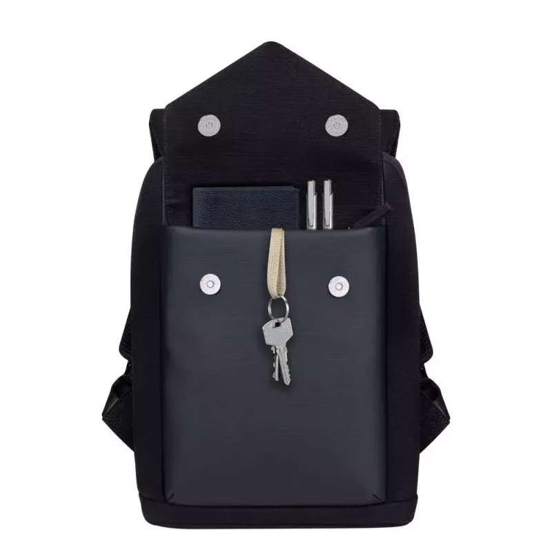 Kuprinė Rivacase 8521 33,8 cm (13,3 col.) Juoda Nešiojimo rankena Pečių diržas