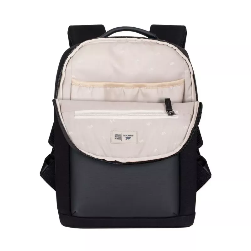 Kuprinė Rivacase 8521 33,8 cm (13,3 col.) Juoda Nešiojimo rankena Pečių diržas