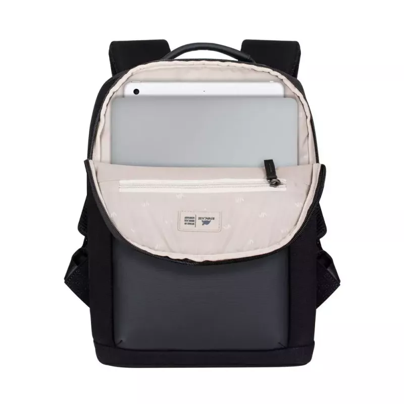 Kuprinė Rivacase 8521 33,8 cm (13,3 col.) Juoda Nešiojimo rankena Pečių diržas