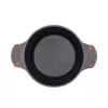 Resto Kitchenware Capella 4.6 L apvalus juodas medis