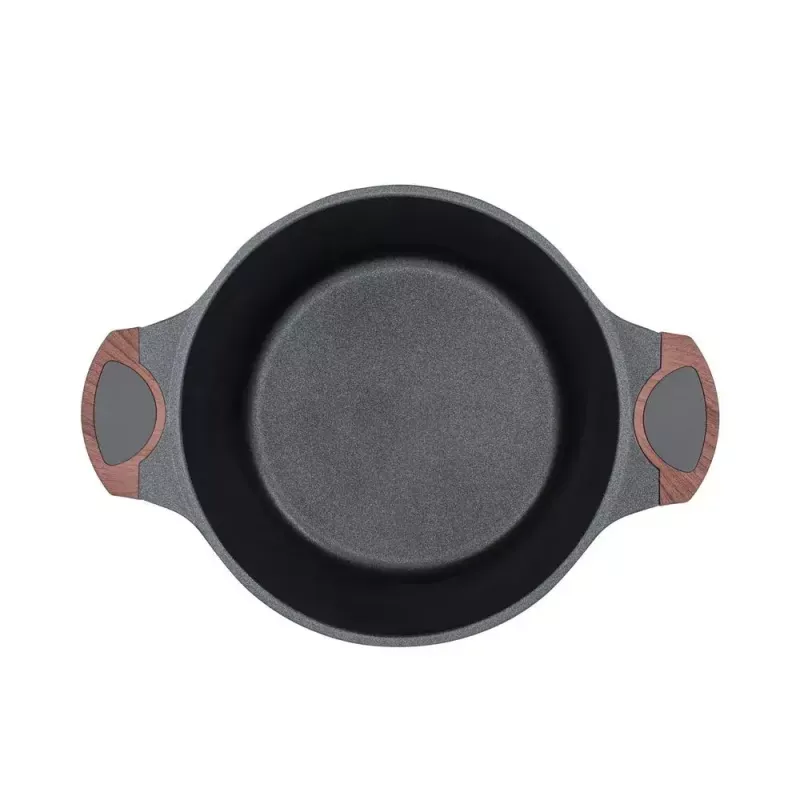 Resto Kitchenware Capella 4.6 L apvalus juodas medis
