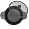 Resto Kitchenware Capella 4.6 L apvalus juodas medis