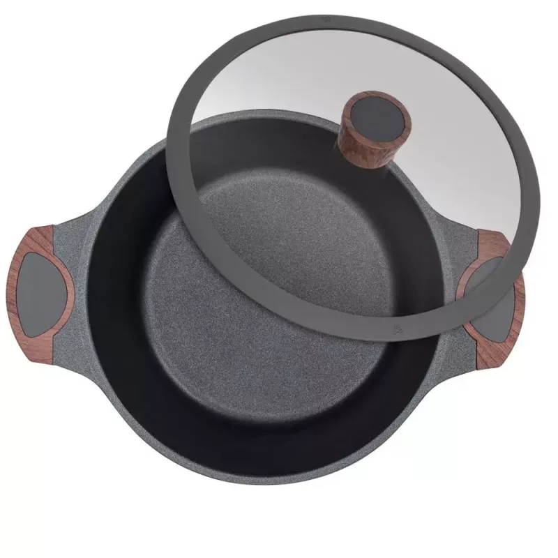 Resto Kitchenware Capella 4.6 L apvalus juodas medis