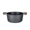 Resto Kitchenware Capella 4.6 L apvalus juodas medis