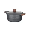 Resto Kitchenware Capella 4.6 L apvalus juodas medis
