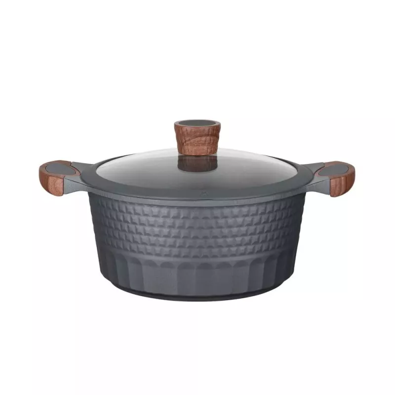 Resto Kitchenware Capella 4.6 L apvalus juodas medis