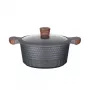 Resto Kitchenware Capella 4.6 L apvalus juodas medis