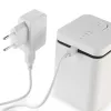 Garintuvinis aromato difuzorius Stylies ELARAPilka, skirtas iki 25 m² – kintamoji srovė / baterija / USB, 2 val. laikmatis, 1,3 W, 74×74×100 mm, pilkas
