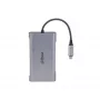 Dahua Technology 9 viename USB 3.1 Type-C į USB 3.0 + HDMI + RJ45 + VGA + SD/TF + PD prijungimo stotelė